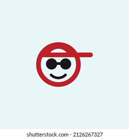 child chat logo. communication logo