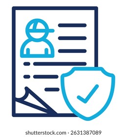 Child Consent Icon Element For Design