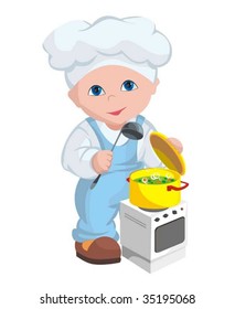 The child - cook