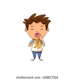 Child coughing
