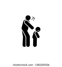 Child, delayed, skinny, unhealthy icon. Element of indigestion symptoms sings. Premium quality graphic design icon. Signs and symbols collection icon for websites, web design