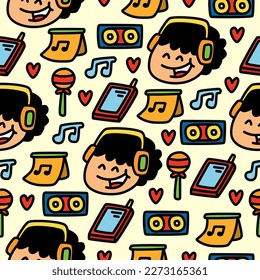 Diseño de ilustraciones de dibujos animados para niños