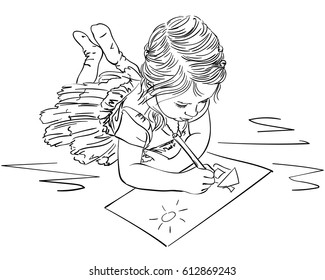 Children Sketch Hd Stock Images Shutterstock