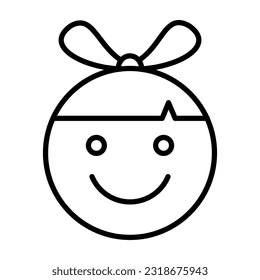 Child Emotion Icon Design Vector template Illustration