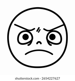Child Extremely Angry With Gritted Teeth and a Fierce Glare