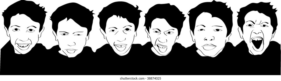 child face strip