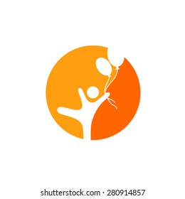 Child freedom and active lifestyle logo