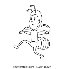 child in halloween character costume