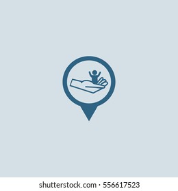 child, hand, icon