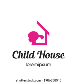 Diseño del logotipo o de la plantilla de símbolos de la casa secundaria