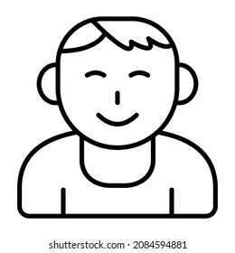 Child icon vector image. Can also be used for web apps, mobile apps and print media.