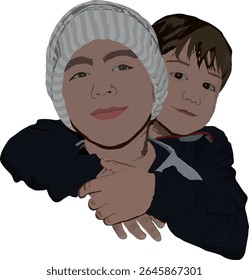 Ilustrador filho para editorial ou impressão