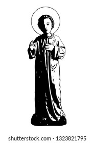 Child Jesus Infant God vector