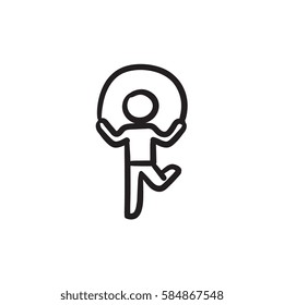 4,743 Kid jumping outline Images, Stock Photos & Vectors | Shutterstock