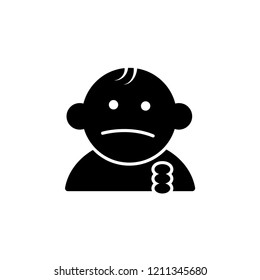 child, kid, children icon vector template