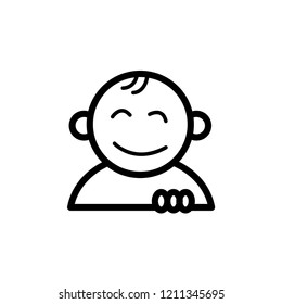 child, kid, children icon vector template