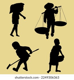 Child Labour, Innocent Children Work Force, Child Labor, 