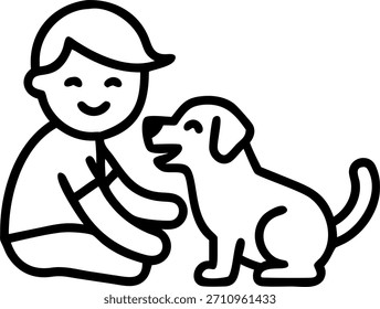 Criança rindo enquanto brinca com cão de terapia no conceito de hospital como um tiro sincero captura uma criança rindo alegremente enquanto brinca com um cão de terapia em uma enfermaria do hospital. A câmera focaliza a interação natural e a felicidade entre a criança e o cão destacando o poder curativo da terapia de animais de estimação em ambientes médicos.
