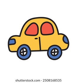 Kind Nostalgie Doodle - Auto