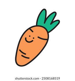 Child Nostalgia Doodle - Carrot