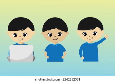 Child people character fun and tiny