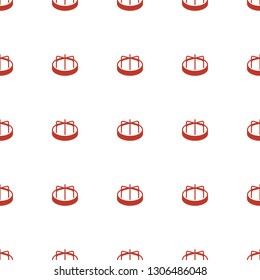 child playground carousel icon pattern seamless white background. Editable filled child playground carousel icon. child playground carousel icon pattern for web and mobile.