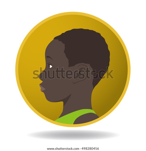 Child Profile Icon Avatar Icon Face: vector de stock (libre de regalías ...