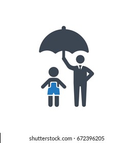 Child Protection Icon