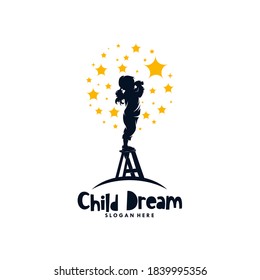 A Child Reaching The Stars Logo