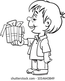 The child received a gift