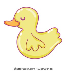 child rubber duck toy object