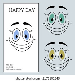 Child s birthday banner concept. birthday day concept paper flat. birthday day concept paper banner.