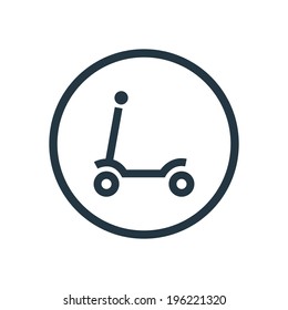 child scooter icon