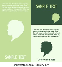  a child silhouette vector.