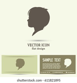  a child silhouette vector.