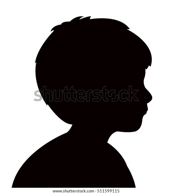 Child Silhouette Vector Stock Vector (Royalty Free) 511599115