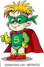 child superhero