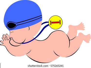 child swimmer