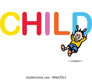 Child Swinging
