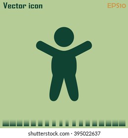 child vector icon