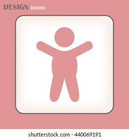 child vector icon