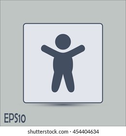 child vector icon