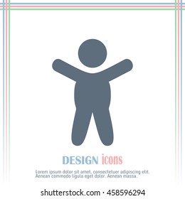 child vector icon