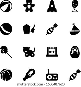 child vector icon set such as: boat, cat, arithmetic, dolls, sound, kids, nature, nesting, young, souvenir, sailboat, subtraction, teddy, internet, party, colorful, shovel, education, beachball, flag