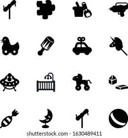 child vector icon set such as: gold, sandbox, button, wood, shooting, challenge, shadow, head, aim, hit, motor, stick, newborn, vintage, automobile, crib, competition, construction, shot, pistol