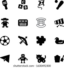 child vector icon set such as: line, gift, collection, stuffed, mechanical, bird, learn, softball, happiness, icons, duck, target, piano, wooden, water, green, robots, fiction, festival, aviation