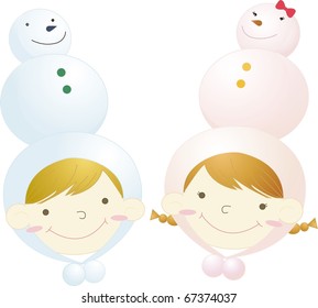 Child in WInter