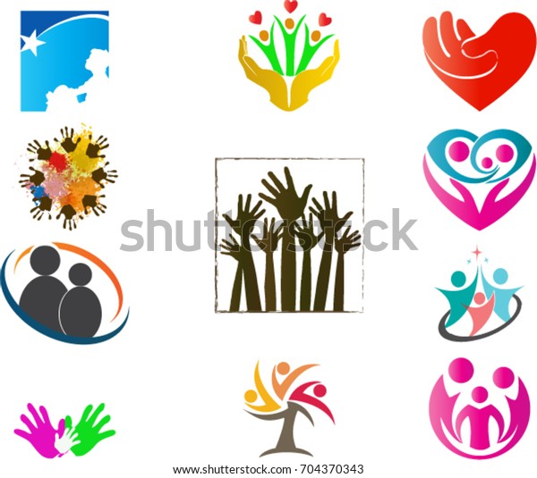 childcare logos stock vector royalty free 704370343 free childcare logos