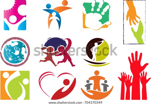 childcare logos has been illustrated stock vector royalty free childcare logos