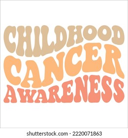 Childhood Cancer Awareness eps design